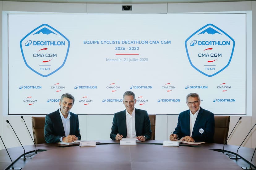 DECATHLON e CMA CGM unem forças para acelerar as ambições da France Cyclisme