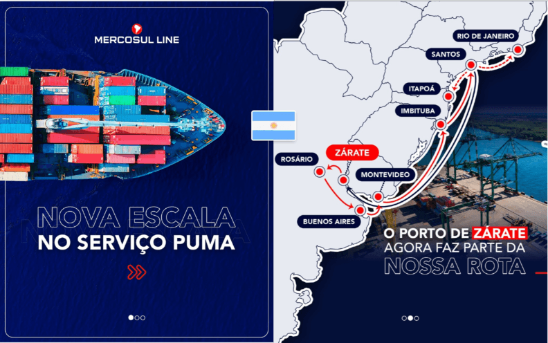 Zarate: Nova escala no serviço PUMA